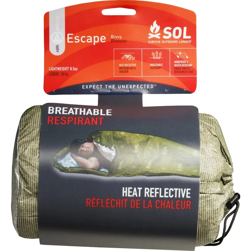 Adventure Medical S.O.L Escape Bivvy OD Green